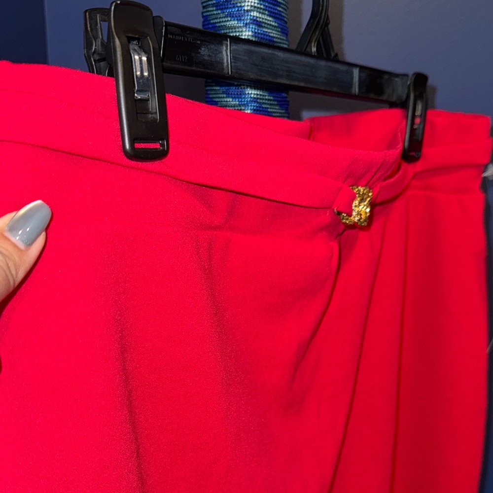 Ashley Blue- NWT Fuchsia Pencil Skirt Size Petite XL - Picture 8 of 12